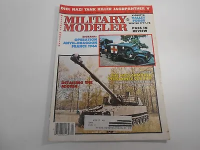 Military Modeler Magazine April 1985 Jagdpanther M113 Armored Personnel Carrier • $2.99