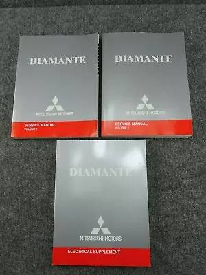 OEM Factory 2004 Mitsubishi Diamante Service Repair Shop Overhaul Manual Set • $59.47