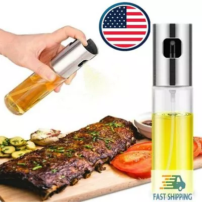 Olive Oil Sprayer Cooking Mister Spray Pump Fine Bottle Kitchen Tools 100ml US • $6.89