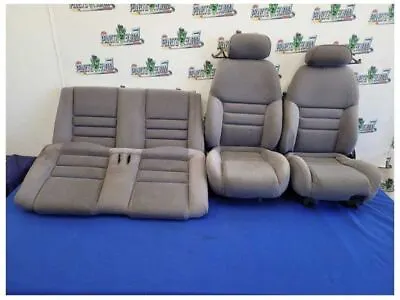 1994-1995 Ford Mustang GT 5.0L Convertible Set Seats Grey Cloth Bucket 2454 • $649.99