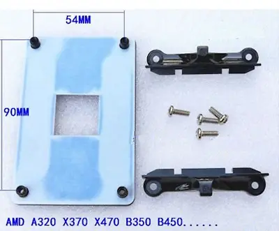 AMD B350 B450 X370 X470 R5 R7 AM4 Bracket Shelf Screw Base Metal Back Plate • $12.72