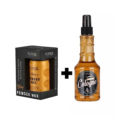 Totex Hair Styling Powder Wax & Barber Aftershave No.4 Spray Cologne 1 Million • £9.99