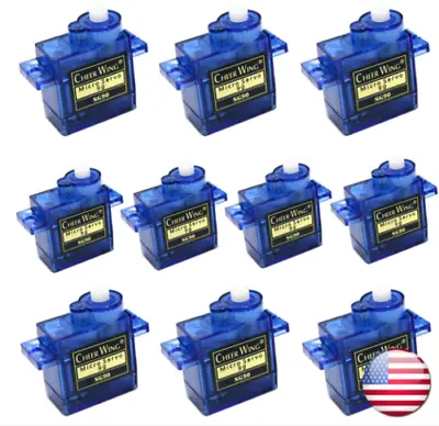 3/5/10/20 PCS 9G SG90 Mini Micro Servo For RC Robot Helicopter Airplane Car Boat • $13.95