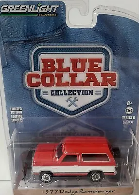 Greenlight 1/64 1977 Dodge Ramcharger W/ Snow Plow *Blue Collar • $29.99