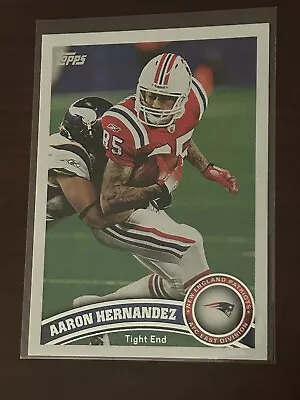 2011 Topps - #158 Aaron Hernandez • $0.99