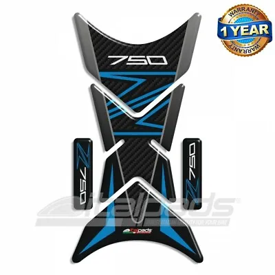 Tank Pad For Kawasaki Z750 Blue/azure Mod.  Shark +2 • $19.37