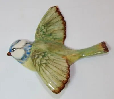 £89.99 • Buy Vintage Beswick Blue Tit Wall Plaque No 706 C1950's Repaired