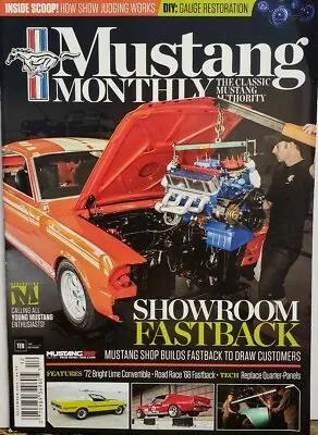 Mustang Monthly Dec 2015 Showroom Fastback Restoration FREE SHIPPING CB • $11.97