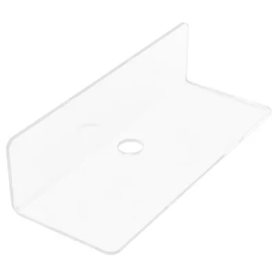  2 Pieces Acrylic Floating Shelf Small Clear Cosmetics Bracket • £14.65