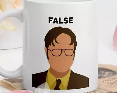 Dwight Schrute False Mug Dwight Schrute Mug The Office Mug Tv Show Mug The • $26.99