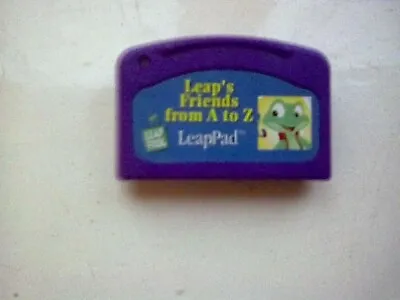 LeapPad Leapfrog Leap's Friends From A To Z Interactive Cartridge Only • £2.50