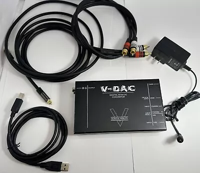 Musical Fidelity V-DAC Digital-Analog Converter (192kHz/24-bit Upsampling) • $210