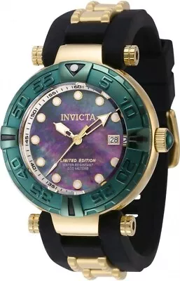 Invicta 47mm Subaqua Noma I 44052 Swiss Quartz BLACK MOP Dial Limited Ed Watch • $68.99