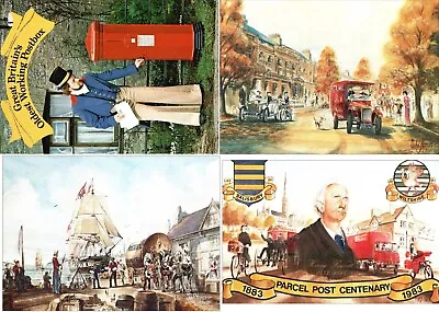 GB Oldest Postbox Devon Postcard SWPR 5 19 29 21 Falmouth Packet Parcel Post • £1.25