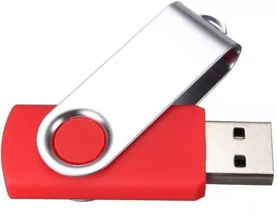 $4.60 • Buy 8Gb Swivel USB Flash Drive Memory Storage Disk Stick RED CHEAP! *AUSSIE SELLER*