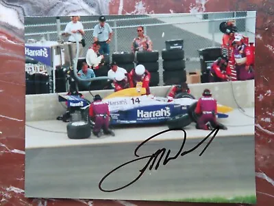 Signed Autographed 8 X 10 Photo Indy 500 Race Car Driver Jeff Ward • $5.95