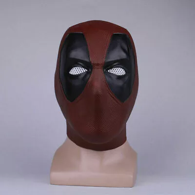2018 Deadpool 2 Mask Cosplay X-Men Superhero Latex Helmet Halloween Props New • £11.40