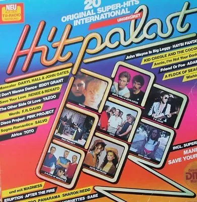 Hitpalast (1982) Haysi Fantayzee Yazoo Madness F.R. David Toto Erupt.. [LP] • $11.38