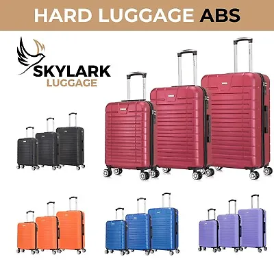 Suitcase Hard Shell Travel Lightweight 4 Wheels Medium Large Luggage 20/24/28  • £24.99