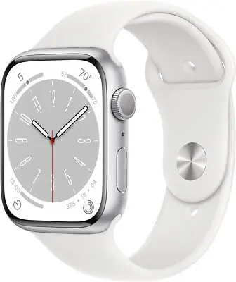 Apple Watch Series 8 Silver Aluminum (GPS + Cellular) 41mm *New Sealed • $414.95