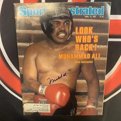 Muhammed Ali Signed Sports Illustrated Magazine Cover Autographed JSA COA • $799.99