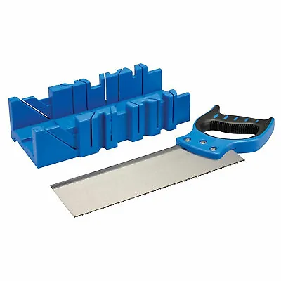 £12.99 • Buy Silverline Mitre Cutting Block Box Tenon Saw For Wood 300mm X 90mm - 335464
