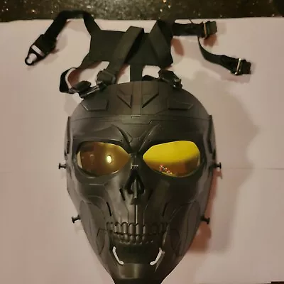 M10 Biochemical Version Of Gas Mask Skeleton Airsoft Full Cover Mask SZ UNKNOWN • $20