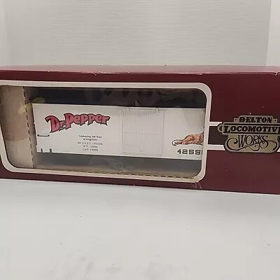 Delton Stock #4255D G Scale Dr. Pepper Train Box Car Locomotives  • $38.25