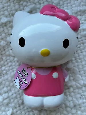 Sanrio Hello Kitty Pencil Cup / Cosmetic Brush Holder Makeup Holder NWT 6 Inch • $24