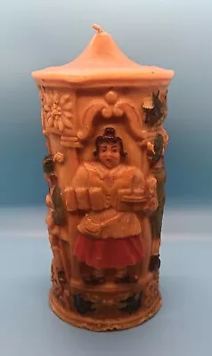 Vintage Johann Gunter German Hand Carved Tavern Scene  Candle 9  • $24.99