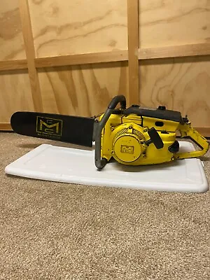 Vintage Chainsaw Mcculloch Chainsaw Mcculloch 300 Mac • $125