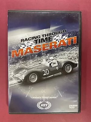 Racing Through Time Maserati DVD 2008 Cert E • £1.75