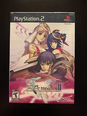 Ar Tonelico II: Melody Of Metafalica Limited Edition PlayStation 2 PS2 *NEW* • $179.99