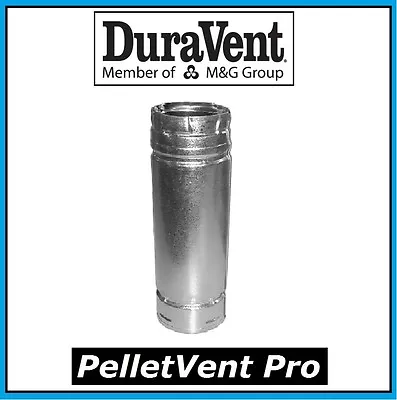 DURAVENT PELLETVENT PRO Pipe Length 4  Diameter X 6  Long #4PVP-06 PELLET VENT • $30.99