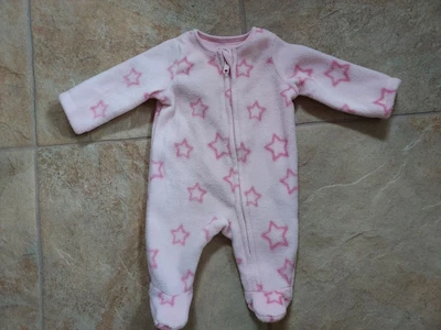 £1.99 • Buy Fred & Flo Baby  Girl Soft Fleece Sleepsuit. Newborn .