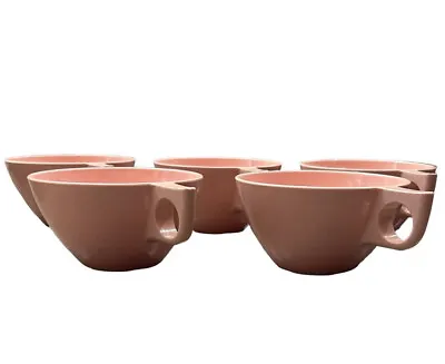 Westinghouse Melmac Coffee Cups Set Of 5 Newport 640A Distinctive Dinnerware USA • $15