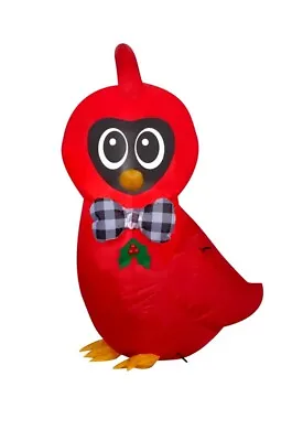 Gemmy 3.5ft Christmas Cardinal Airblown Inflatable • $38.95