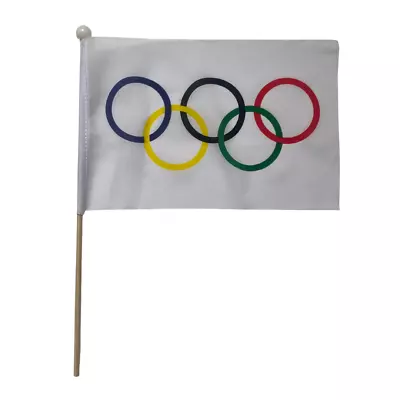 Olympic Games Hand Flag - Paris 2024 - Free Delivery • £4.99