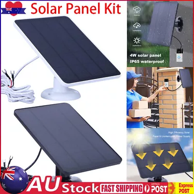 4W Solar Panel Charger For Ring Video Doorbell 4/3/2 Solar Charger W/Power Cable • $23.09