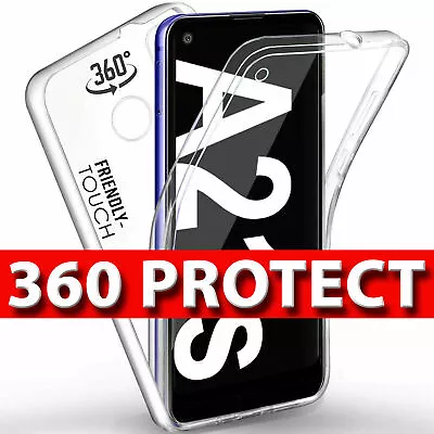 For Samsung Galaxy A21s A51 A71 A10 A41 A20E Case Cover Clear Screen Protector • £2.99