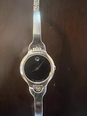 VINTAGE Movado Women's Amorosa Kara Watch 84.A1.1846 Diamonds • $1