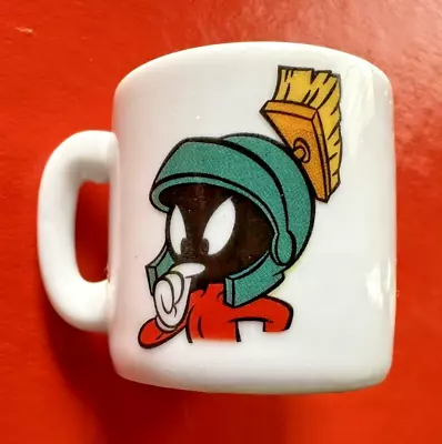 MARVIN THE MARTIAN ~ LOONEY TUNES ~ 1990s 1 1/4  Mini Mug  (Shot Glass??) • $7.46