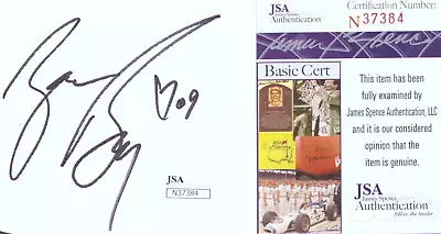 ZAC BROWN Signed Autograph 3.5x3.5 Index Card JSA COA • $199.99