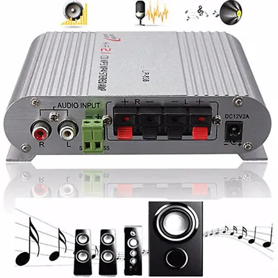 200W Portable MP3 Radio Car Home Audio Stereo Bass Speaker Booster Amplifier  • $15.97