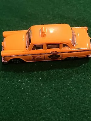 Matchbox Checker Cab N.Y.C Taxi Metropolis Cab Co. Yellow 1:62 2003 Mattel • $8