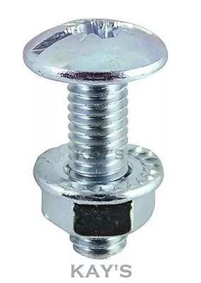 £1.99 • Buy CABLE TRAY/ROOFING BOLTS+SERRATED FLANGE NUTS POZI COMBO DRIVE M6x12,16,20,25mm