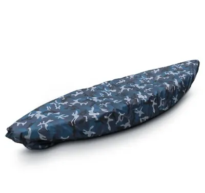 New Camouflage Kayak Canoe Boat Waterproof UV Dust Protector Cover Shield 3.5m • £14.95