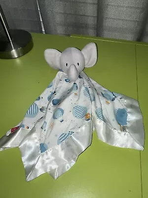 NWOT Magnetic Me Security Blanket Nappy Elephant Satin Trim One Size Easy Clean • $19.95