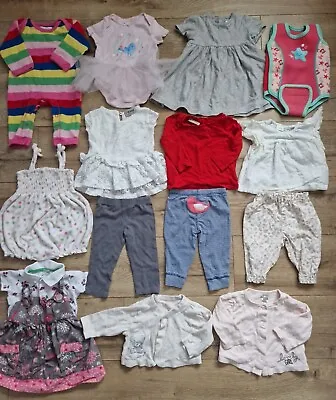 Baby Girl Clothes Bundle 3-6 Months Outfits Next Mothercare 15 Items • £13.99