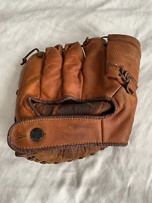 Vintage MICKEY MANTLE Leather Baseball Glove-211C-PROFESSIONAL MODEL • $185